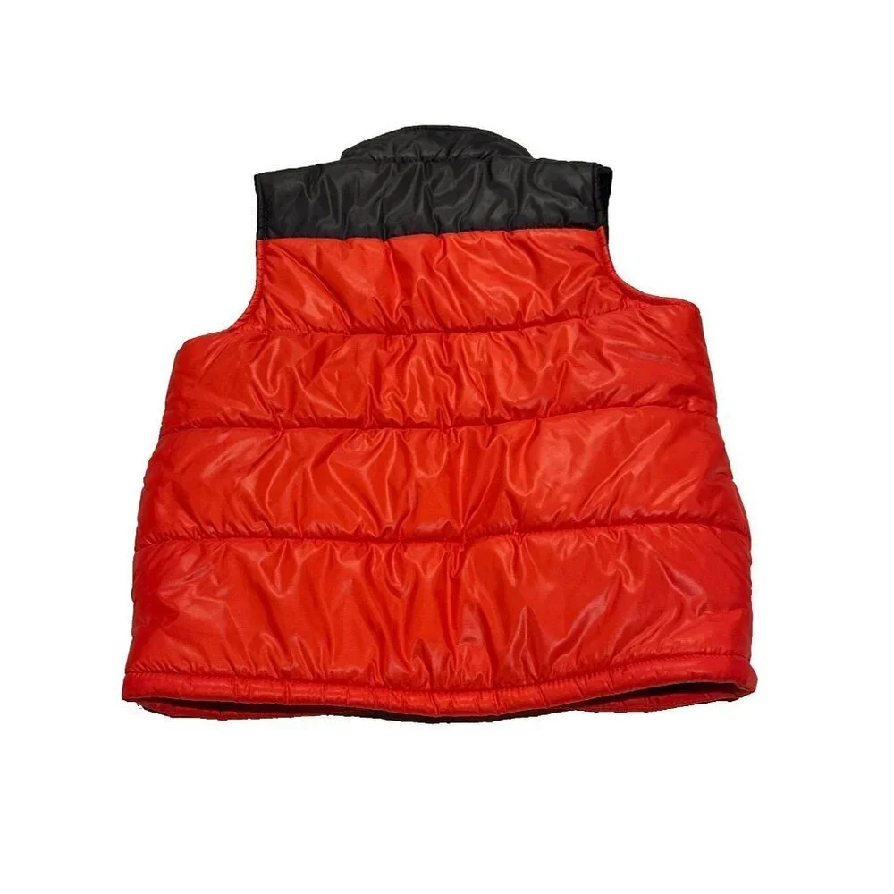EUC Boys OshKosh B’gosh Zip Front Quilted Puffer Vest Water Resistant Size 8